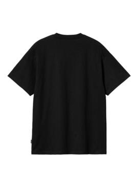 Camiseta Hombre Carhartt WIP Heart Train Negra