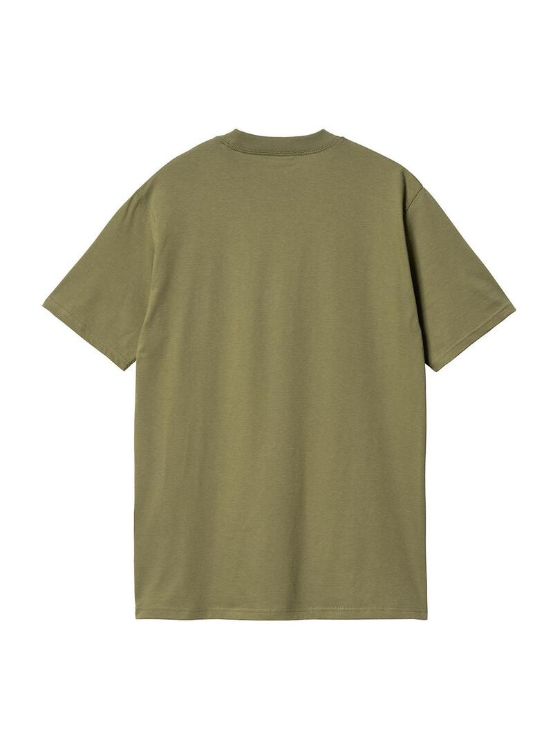 Camiseta Hombre Carhartt WIP Smart Verde