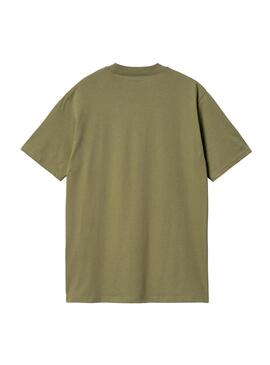 Camiseta Hombre Carhartt WIP Smart Verde