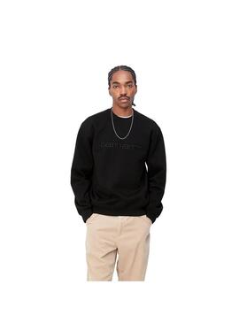 Sudadera Hombre Carhartt WIP Sweat Negra