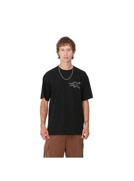 Camiseta Hombre Carhartt WIP Pencil Negra