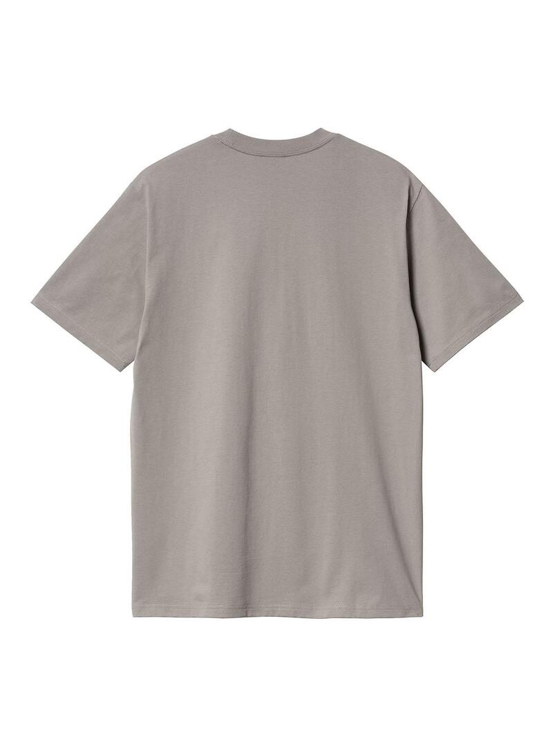 Camiseta Hombre Carhartt WIP University Gris