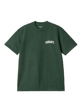 Camiseta Hombre Carhartt WIP  University Verde