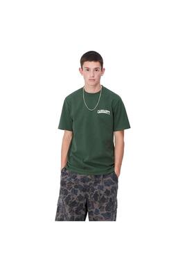 Camiseta Hombre Carhartt WIP  University Verde