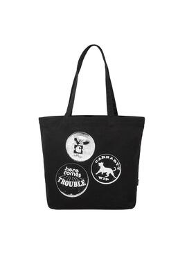 Tote Unisex Carhartt Canvas Graphic Negro