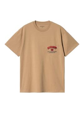 Camiseta Hombre Carhartt WIP Super Tired Marron