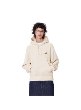 Sudadera Mujer Carhartt WIP American Beige