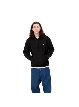 Sudadera Hombre Carhartt WIP American Script Negra