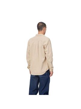 Sobre Camisa Hombre Carhartt WIP Madison Beige