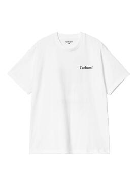 Camiseta Hombre Carhartt WIP Fold Duck Blanca