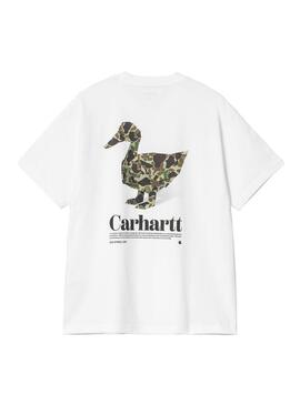 Camiseta Hombre Carhartt WIP Fold Duck Blanca