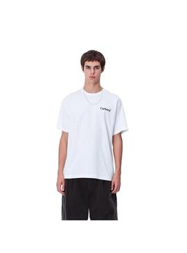 Camiseta Hombre Carhartt WIP Fold Duck Blanca