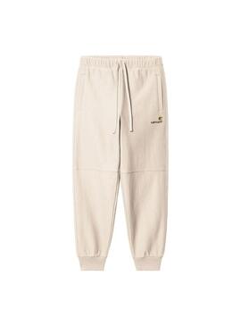 Pantalon Hombre Carhartt WIP American Script Beige