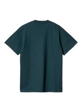 Camiseta Hombre Carhartt WIP Signal Azul