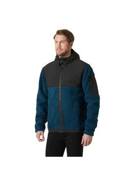 Chaqueta Polar Hombre Helly Hansen Patrol Pile Negro Azul