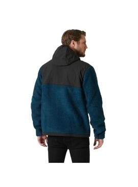 Chaqueta Polar Hombre Helly Hansen Patrol Pile Negro Azul