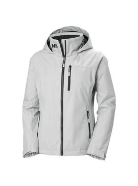 Cazadora Mujer Helly Hansen  Midlayer Sailing 2.0 Gris