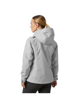 Cazadora Mujer Helly Hansen  Midlayer Sailing 2.0 Gris