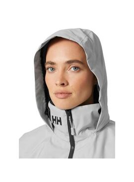 Cazadora Mujer Helly Hansen  Midlayer Sailing 2.0 Gris