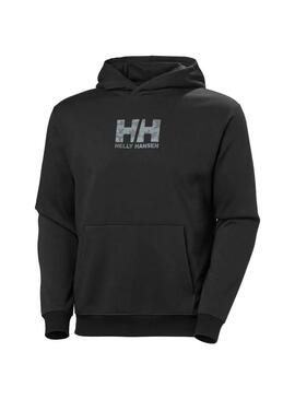 Sudadera Hombre Helly Hansen Graphic Negro