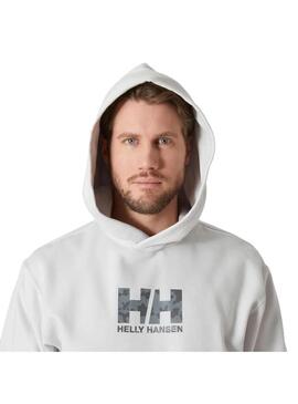 Sudadera Hombre Helly Hansen Graphic Gris