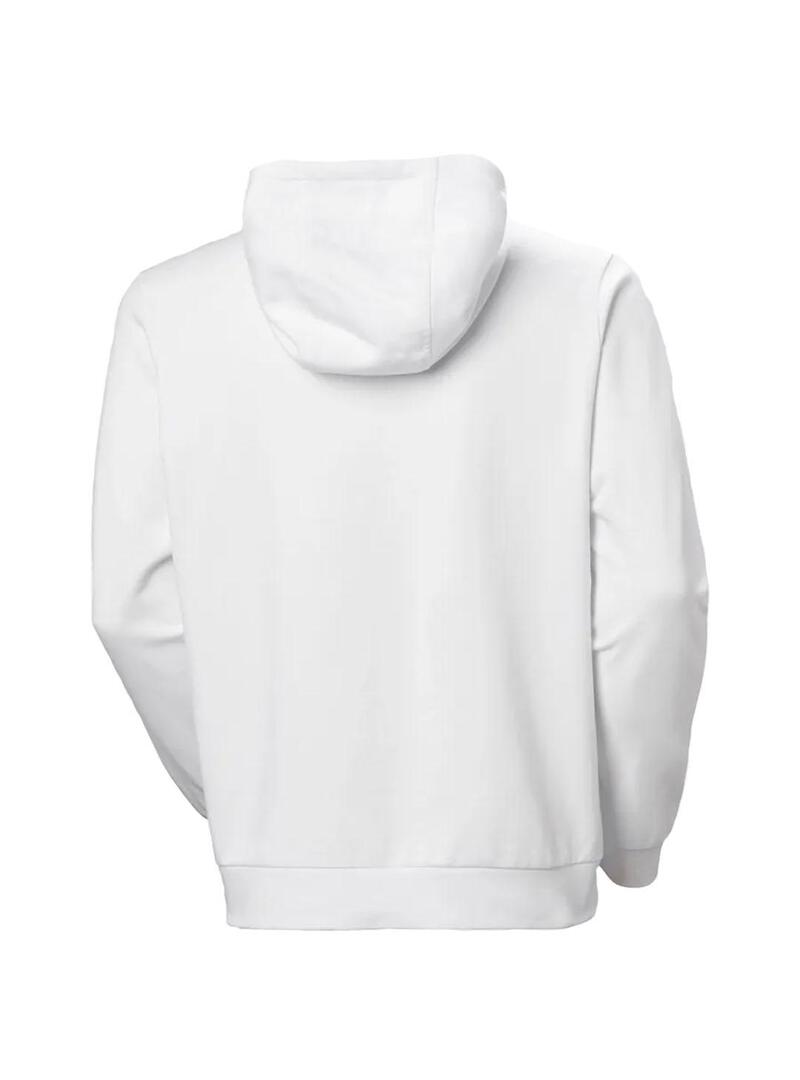 Sudadera Hombre Helly Hansen Logo Blanca