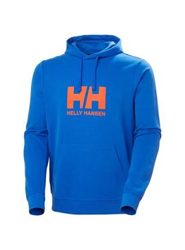 Sudadera Hombre Helly Hansen Logo Azul