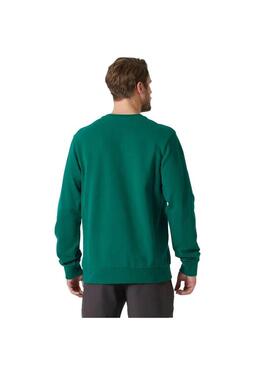 Sudadera Hombre Helly Hansen Logo Crew Verde