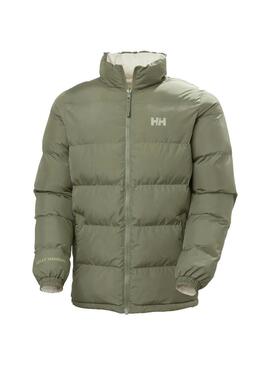 Chaqueta Hombre Helly Hansen Yu 23 Reversible Puffer Verde