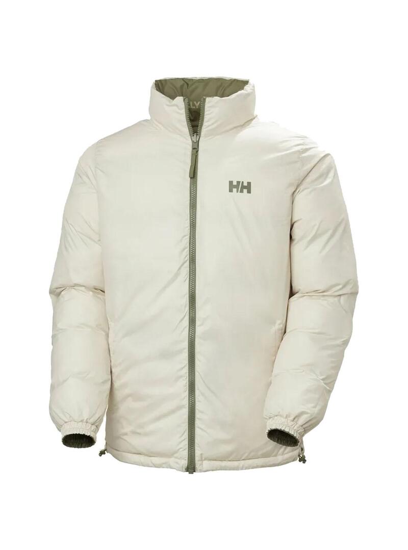 Chaqueta Hombre Helly Hansen Yu 23 Reversible Puffer Verde