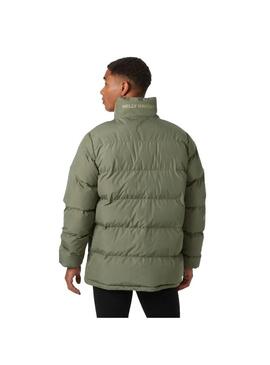 Chaqueta Hombre Helly Hansen Yu 23 Reversible Puffer Verde