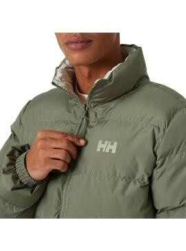 Chaqueta Hombre Helly Hansen Yu 23 Reversible Puffer Verde