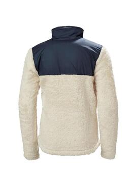 Chaqueta Polar Niño HH Champ 1/2 Zip Midlayer Crem