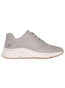 Zapatilla Skechers Mujer Bobs Arch Comfort Beige