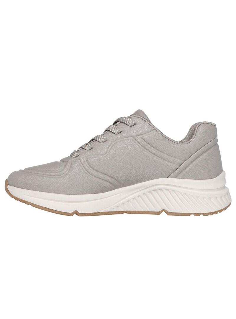 Zapatilla Skechers Mujer Bobs Arch Comfort Beige