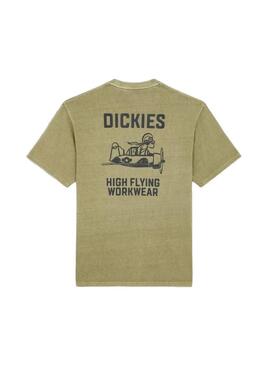 Camiseta Hombre Dickies High Flying Verde