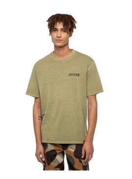 Camiseta Hombre Dickies High Flying Verde