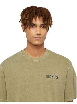 Camiseta Hombre Dickies High Flying Verde