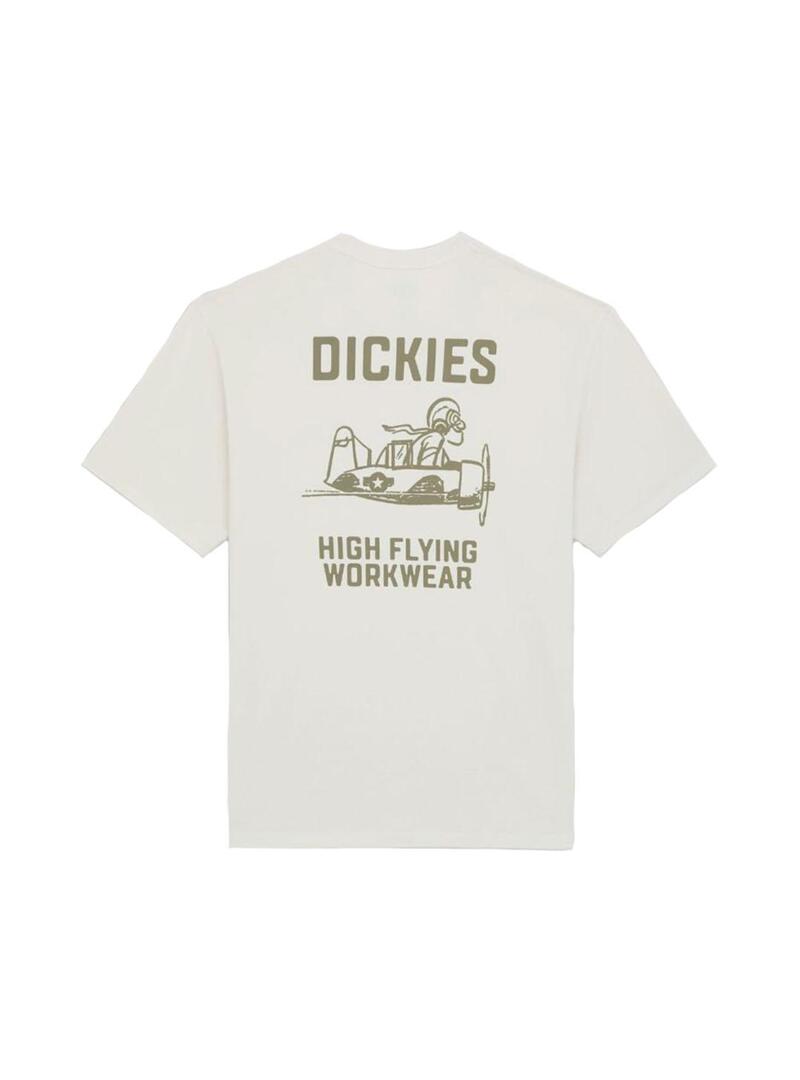 Camiseta Hombre Dickies High Flying Blanca