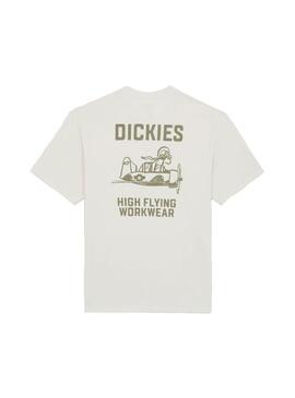 Camiseta Hombre Dickies High Flying Blanca