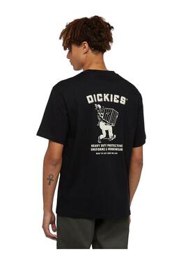 Camiseta Hombre Dickies Builder Negro