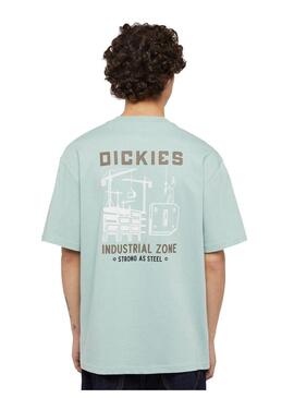 Camiseta Hombre Dickies Industrial Zone Verde