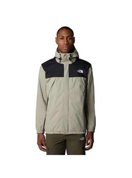 Cortavientos Hombre The North Face Antora Verde Negra