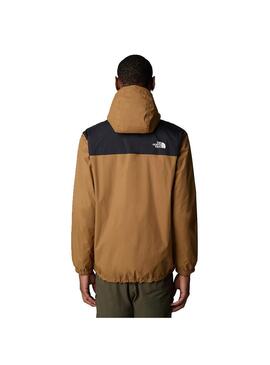 Cortavientos Hombre The North Face Antora Marrón Negro