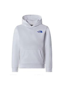 Sudadera Niño/a The North Face RedBox Blanca Azul