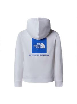 Sudadera Niño/a The North Face RedBox Blanca Azul