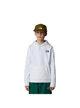 Sudadera Niño/a The North Face RedBox Blanca Azul