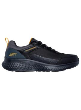 Zapatilla Hombre Skechers Lite Pro Waterproof Negro