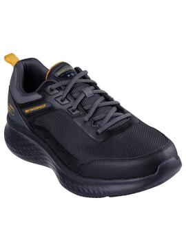 Zapatilla Hombre Skechers Lite Pro Waterproof Negro