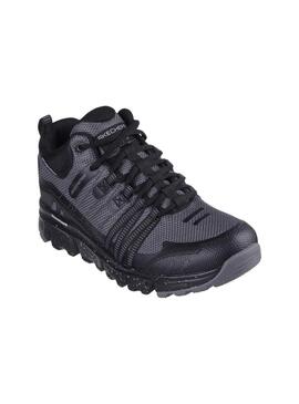 Zapatilla Mujer Skechers Summits At Waterproof Negra